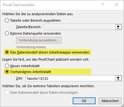 Vorhandenes Datenblatt